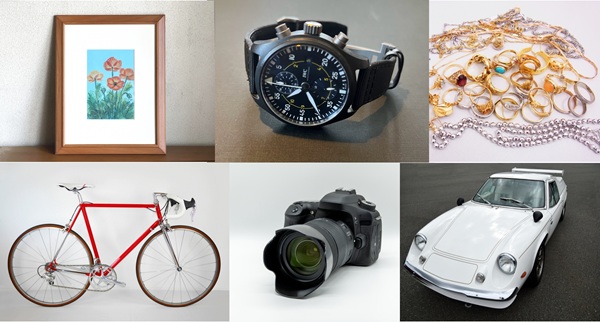 古物の分類のイメージ